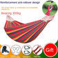 Outdoor anti roll canvas hammocks, curved wooden sticks, duckbill hammocks, swing hammocks, double person thickened hammocks